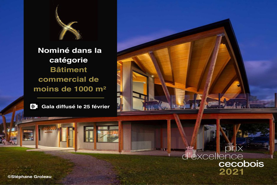 Prix d’excellence Cecobois 2021 - Nomination