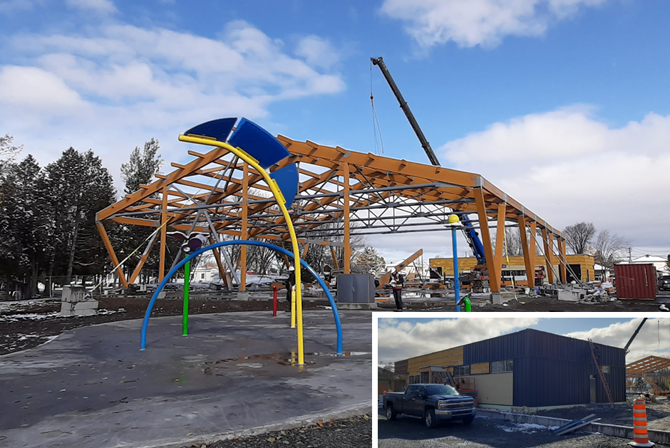 La patinoire couverte de Saint-Alexandre-De-Kamouraska